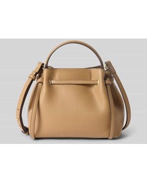 Mango Handtasche mit Tragehenkel Modell 'Romina' - Natur