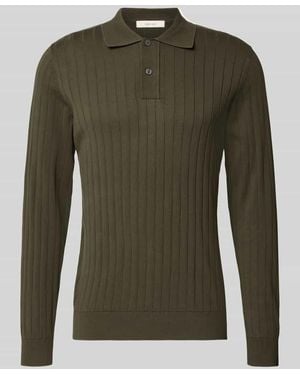 SELECTED Regular Fit Poloshirt aus reiner Baumwolle Modell 'TORINO' - Grün
