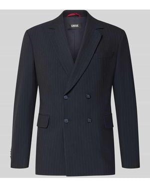 Cinque Regular Fit Sakko mit doppelter Knopfleiste - Blau