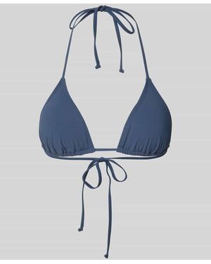 Barts Bikini-Oberteil mit Schnürung Modell 'Solid' - Blau