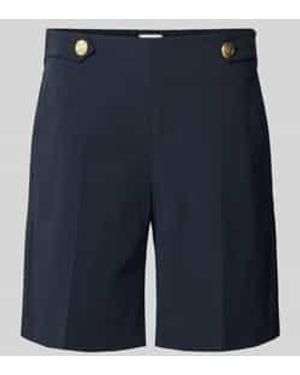 Seductive Korte Broek Met Knoopsluiting - Blauw