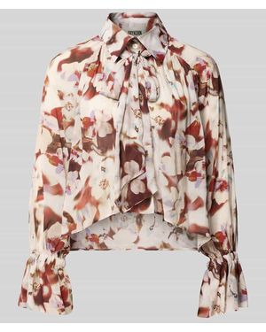 DRYKORN Bluse mit Schleife Modell 'VAELIE' - Mehrfarbig