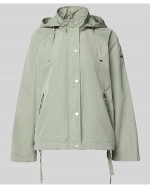 Cinque Jacke mit Kapuze Modell 'CICATA' - Grün