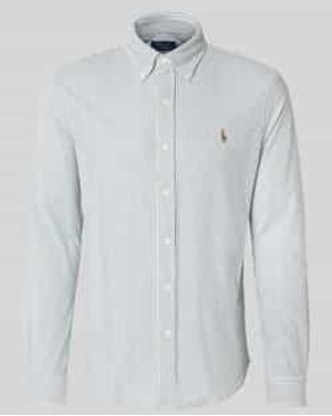 Polo Ralph Lauren Vrijetijdsoverhemd Met Knoopsluiting - Blauw
