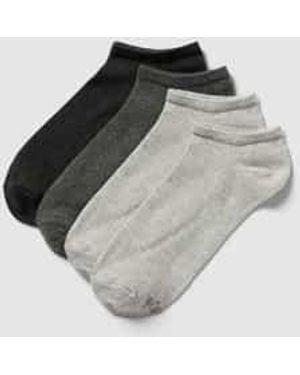 S.oliver Sneakersokken Met Stretch - Wit