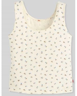 Levi's Slim Fit Top aus reiner Baumwolle - Natur