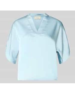 Neo Noir Blouses Korte Mouw - Blauw