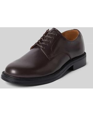 SELECTED Schnürschuhe aus echtem Rindsleder Modell 'BOBBY' - Braun