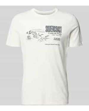 S.oliver Regular Fit T-Shirt Van Puur Katoen - Grijs