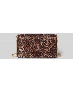 Steve Madden Handtasche mit Ziersteinbesatz Modell 'BRETROS' - Braun