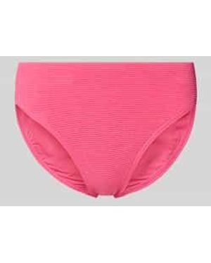 Jake*s Bikinibroekje Met Structuurpatroon - Roze