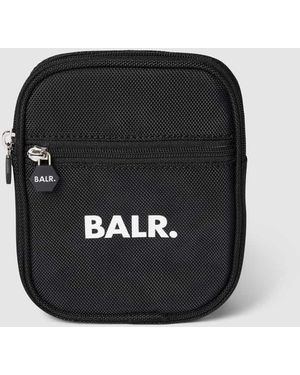 BALR Handtasche mit Logo-Print - Schwarz