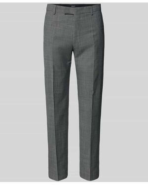 Joop! Slim Fit Anzughose mit Gürtelschlaufen Modell 'Blayr' - Grau
