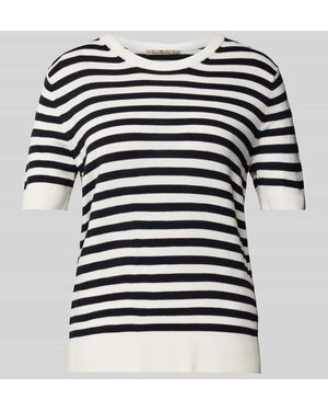 Smith & Soul Strickshirt mit Rundhalsausschnitt - Schwarz