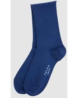 FALKE Sokken Met Stretch In Een Set Van 2 Paar, Model 'happy' - Blauw