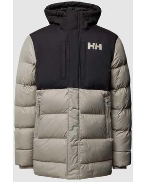 Helly Hansen Steppjacke Mit Reißverschlusstaschen - Grau