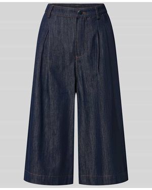 Ouí Wide Fit Jorts aus reiner Baumwolle - Blau