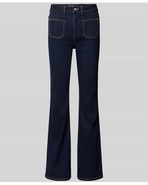 Tom Tailor Flared Fit Jeans aus Baumwoll-Mix - Blau