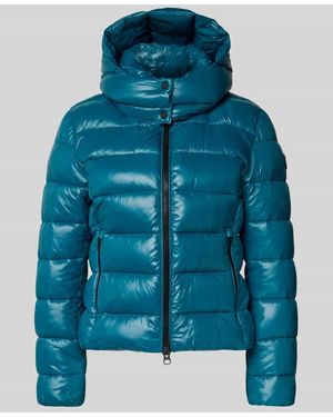 Save The Duck Steppjacke mit Reißverschlusstaschen Modell 'COSMARY' - Blau