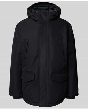 Napapijri Jacke mit Kapuze Modell 'CORNIER' - Blau
