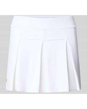 Lacoste Ausgestellter Sport-Rock mit integrierter Radlerhose - Weiß