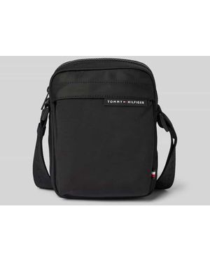 Tommy Hilfiger Umhängetasche Mit Label-Details Modell 'Th Element' - Schwarz