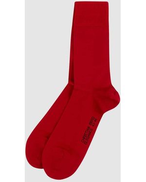 Christian Berg Men Socken Aus Baumwoll-Mix Im 2Er-Pack - Rot
