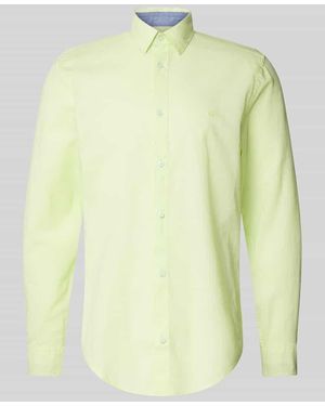 Tom Tailor Regular Fit Freizeithemd Aus Chambray - Gelb