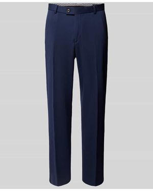 Bugatti Stoffhose mit französischen Eingrifftaschen - Blau