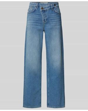 Goldgarn Jeans mit 5-Pocket-Design - Blau