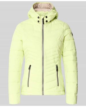 G.i.g.a. Dx Slim Fit Jacke in Stepp-Optik - Gelb
