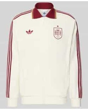 adidas Regular Fit Trainingsjack Van Katoenmix Model 'Blacas' - Naturel