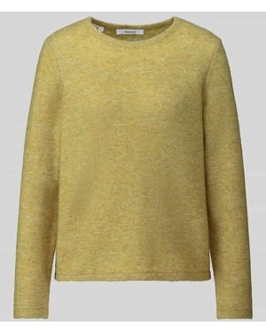 SELECTED Regular Fit Pullover aus Woll-Mix Modell 'LULU' - Grün