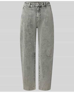 Buena Vista Barrel Fit Cordhose aus Baumwoll-Mix - Grau