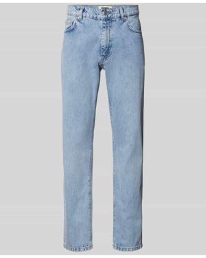 Woodbird Regular Fit Jeans Im 5-Pocket-Design Modell 'Doc' - Blau