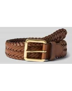 Ralph Lauren Leren Riem - Bruin