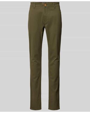 Blend Slim Fit Hose Mit Eingrifftaschen Modell 'Natan' - Grün