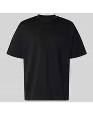 Jack & Jones T-Shirt Met Ronde Hals Model 'Barron' - Zwart
