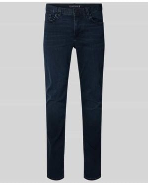 Tommy Hilfiger Slim Fit Jeans aus Baumwoll-Mix - Blau