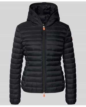 Save The Duck Steppjacke mit Kapuze Modell 'DAISY' - Schwarz