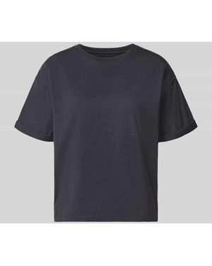 Ba&sh T-Shirt mit fixierten Ärmelabschlüssen Modell 'ROSIE' - Blau