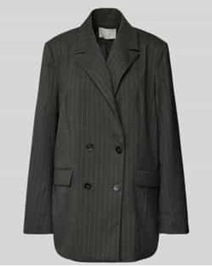 LeGer By Lena Gercke Oversized Blazer Met Reverskraag - Zwart