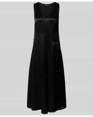 Weekend by Maxmara Midi-jurk Met V-hals - Zwart