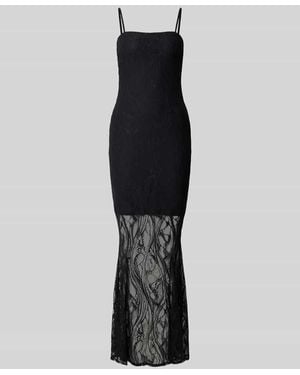 Guess Maxikleid aus Spitze Modell 'EVELYN' - Schwarz