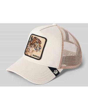 Goorin Bros Trucker Cap mit Motiv-Patch Modell 'The Warrior' - Natur