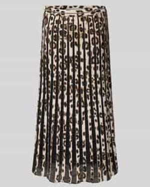 Marc Cain Midirok Met Elastische Band - Wit