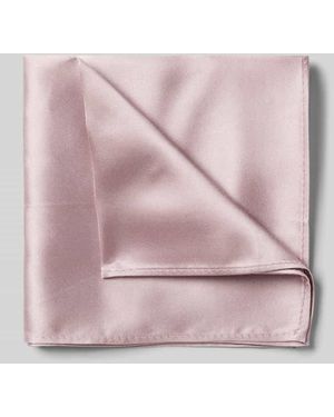 Willen Seideneinstecktuch Mit Strukturmuster - Pink
