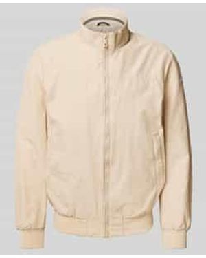 Geox Blouson Met Steekzakken - Naturel