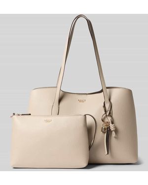 Guess 2-in-1-Shopper mit herausnehmbarer Innentasche - Natur