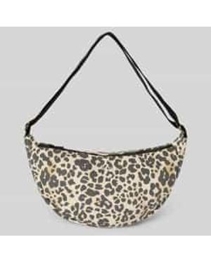 Studio Noos Handtas Met Dierenprint - Metallic